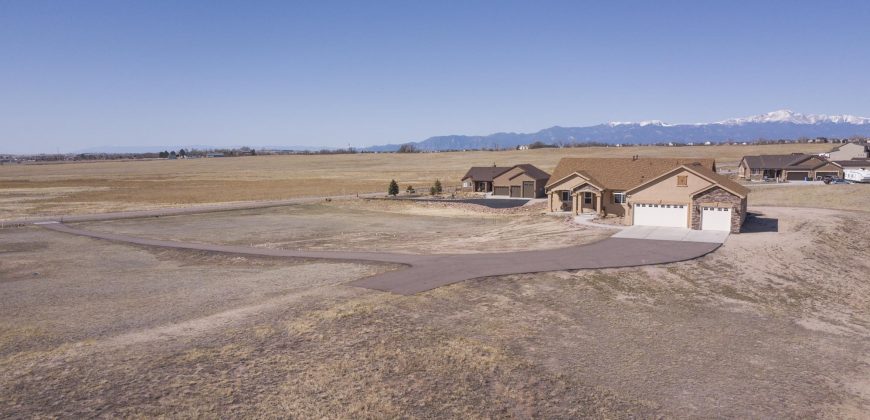 FOR SALE Beautiful Custom Home on 2.86 Acre Lot- 4-Way Ranch/Peyton-SOLD!