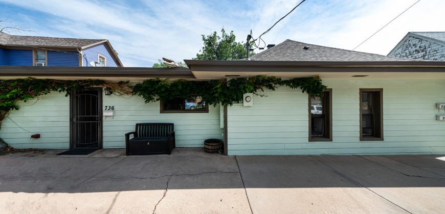 **INVESTMENT ALERT** Historical Manitou Springs TRIPLEX FOR SALE! 736 Duclo Ave., Manitou Springs- SOLD $600,000