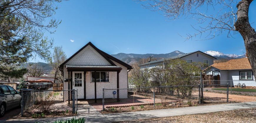 FOR SALE-Old Colorado City Charmer-2425 W. Vermijo Ave. 80904 $340,000- SOLD $360,000