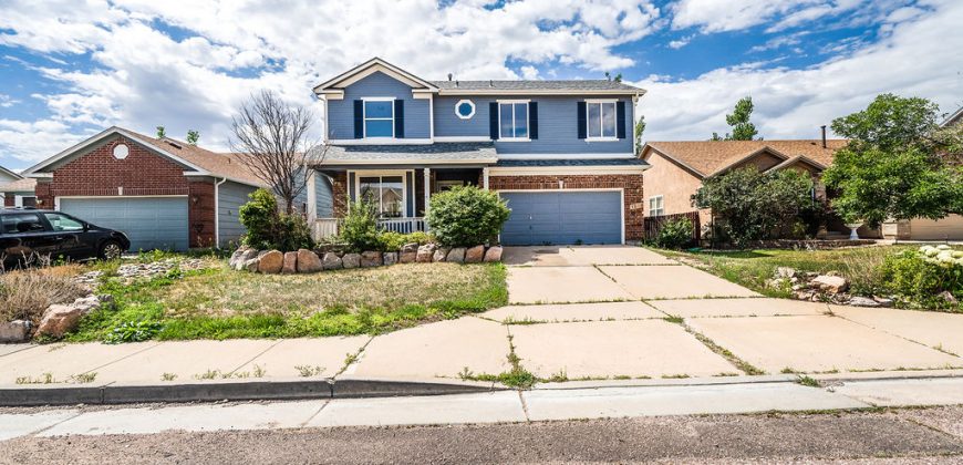 *Minutes from Fort Carson* 4 Bedroom 4 Bath Home FOR SALE! 1565 Gumwood Dr. 80906-SOLD $445000