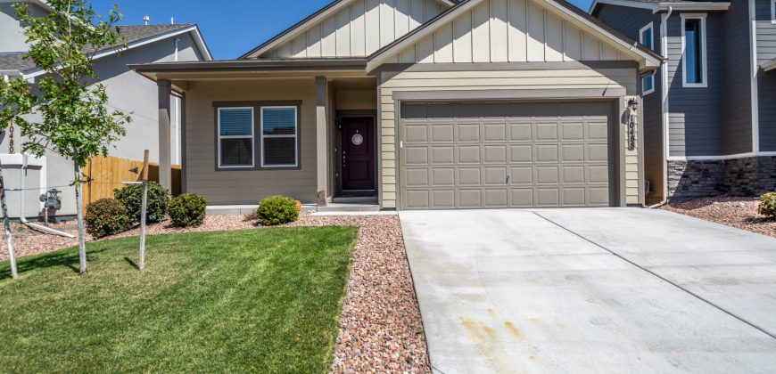 Better than New HOME FOR SALE! 3 Bedroom 2 Bath Ranch Home Creekside @ Lorson Ranch $425,000