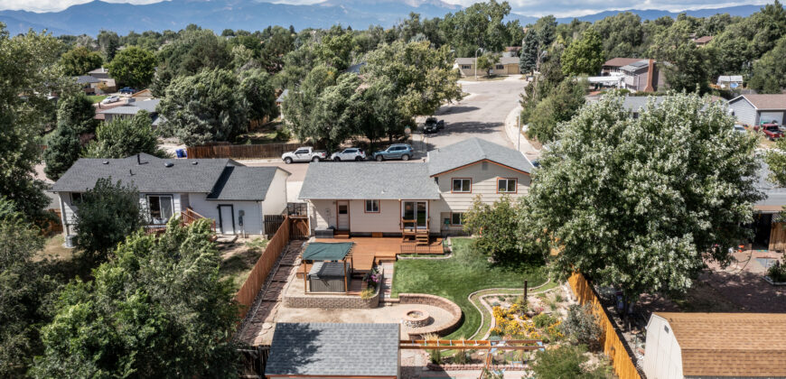 SOLD-Charming Tri-Level Cimarron Eastridge Home for Sale- 1855 Shawnee Dr. 80915