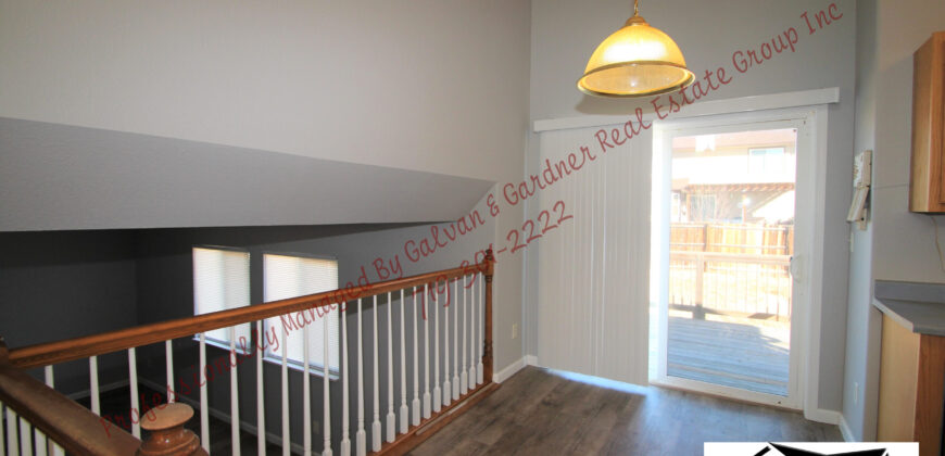 Beautiful 4 level home in The Glen at Widefield
