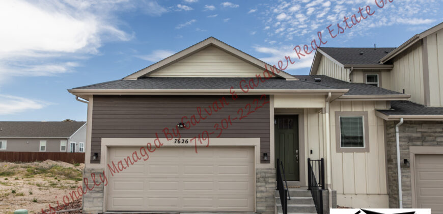Attractive ranch style townhouse in the Enclave at Shiloh Mesa area